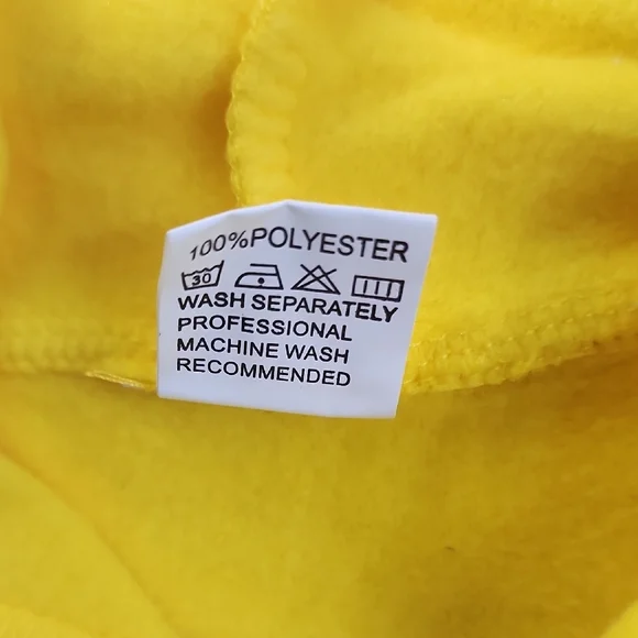Yellow Graphic Hoodie - Picture 3 of 5